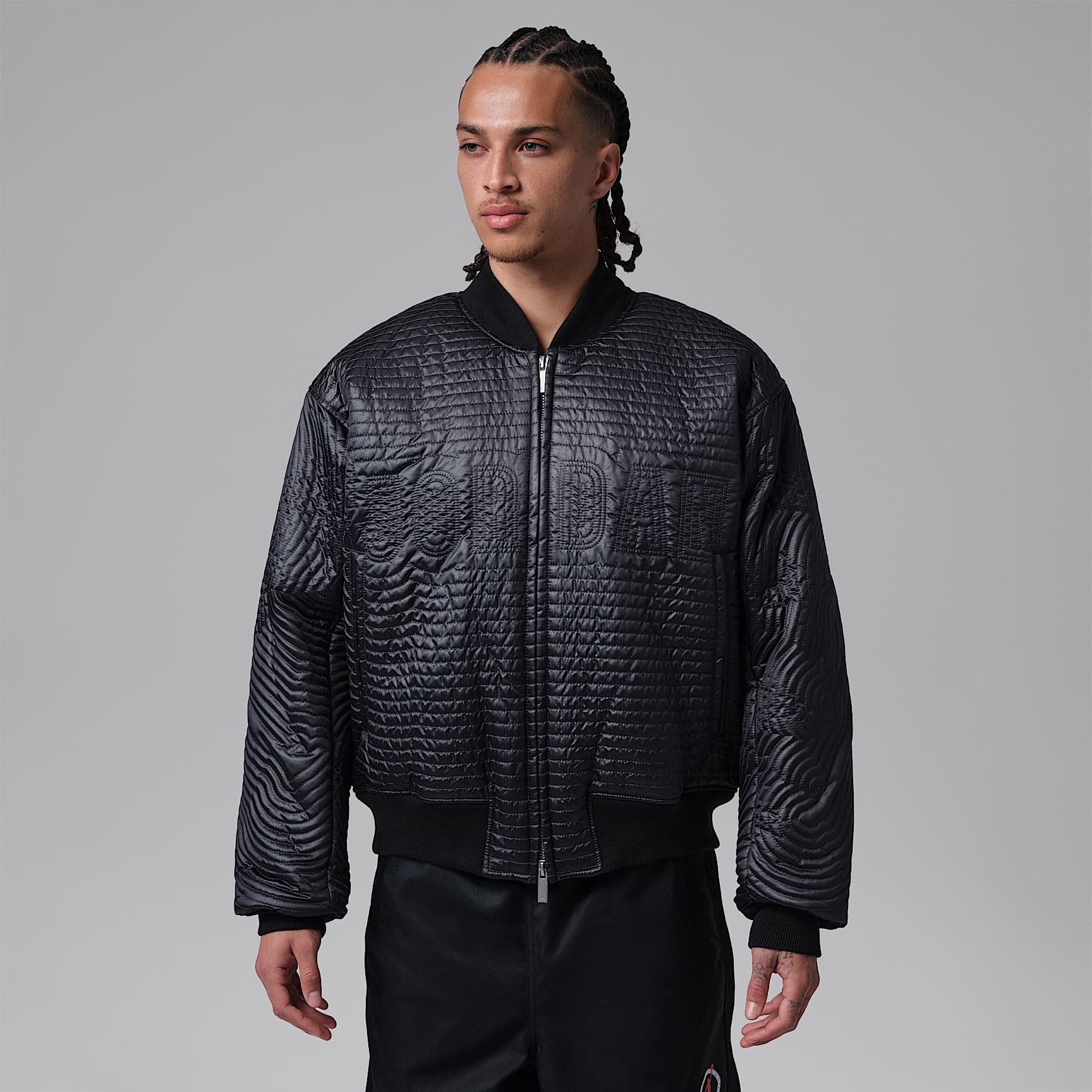 ジャケット・アウター ILEAN 2WAY VOLUME FLIGHT JACKET size1 Jordan Flight Men's Nylon Varsity Jacket. Nike.com